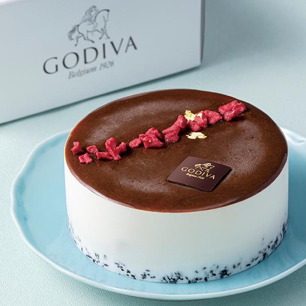 バレンタイン 2026 ゴディバ公式(GODIVA)アイスケーキ ショコラフランボワーズ(ケーキ お菓子 スイーツ ギフト プレゼント)オンラインショップ限定 送料込