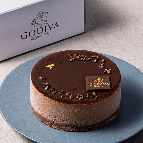 バレンタイン 2026 ゴディバ公式(GODIVA)アイスケーキ ムースショコラ(ケーキ お菓子 スイーツ ギフト プレゼント)送料込
