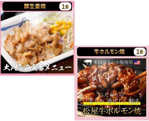 福袋【松屋】在宅応援！松屋を一度に楽しめる在宅応援福袋！≪9種30食≫ 【冷凍】牛丼 牛めし カレー ライスバーガー 焼肉
