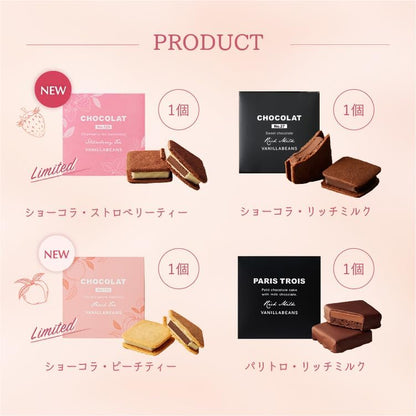VANILLABEANS バニラビーンズ エスペシャリーセット 4個入 [5/18着迄] 手提げ袋付き 個包装 チョコレート ギフト 母の日