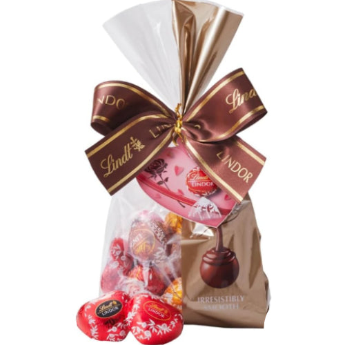 【Lindt公式】リンツ Lindt チョコレート リンドール ファミリーパック シーズナル 20個入 バレンタイン ギフト ショッピングバッグS付