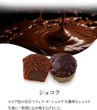 ブールミッシュ（BOULMICH）ミニトリュフケーキ 御年賀・お年賀・プレゼント・ギフト・内祝・誕生日・お返し】（4個入り）