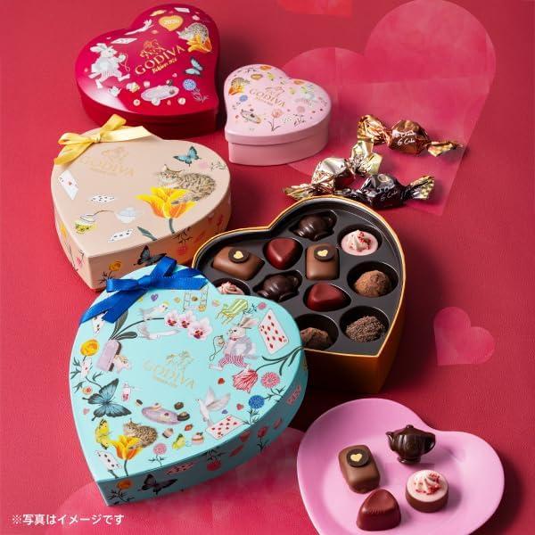 バレンタイン ゴディバ（GODIVA）アリスのティーパーティ セレクション（6粒入）チョコレート（ギフト スイーツ プレゼント）