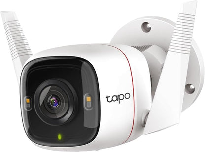 TP-Link WiFi ネットワークカメラ 屋外カメラ 300万画素 IP66防水・防塵 防犯カメラ 音声通話可能 3年保証 Tapo C310/A