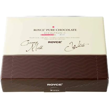 【ROYCE】チョコのコクがあります！ ロイズピュアチョコレート[キャラメルミルク＆クリーミーホワイト] １箱 40個 (x 1)