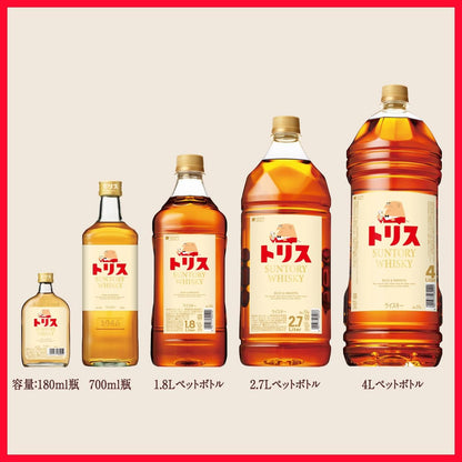 トリス ウイスキー 1800ml [サントリー ウイスキー 日本 大容量]