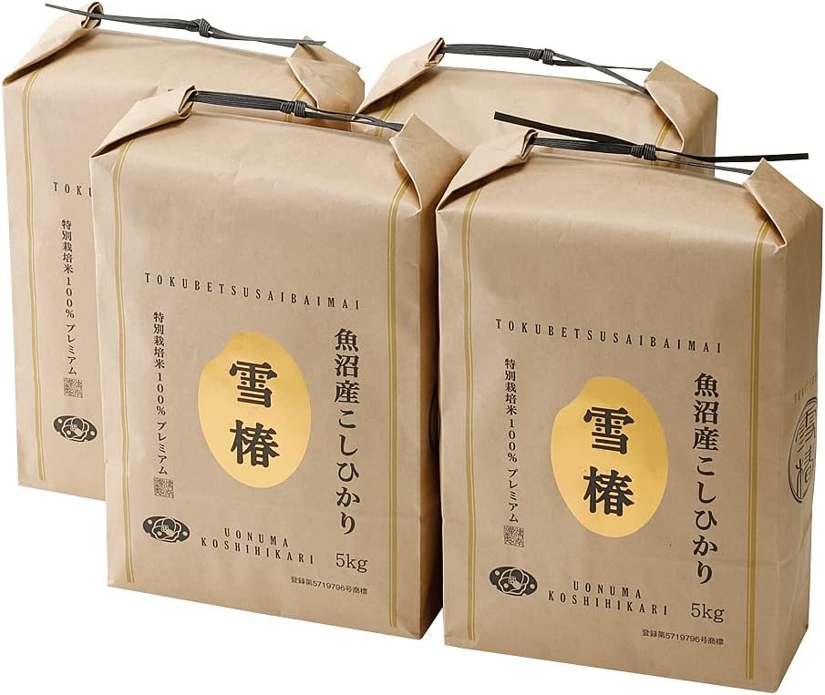 令和7年産 新米 魚沼産コシヒカリ 雪椿 2kg 特別栽培米 減農薬栽培