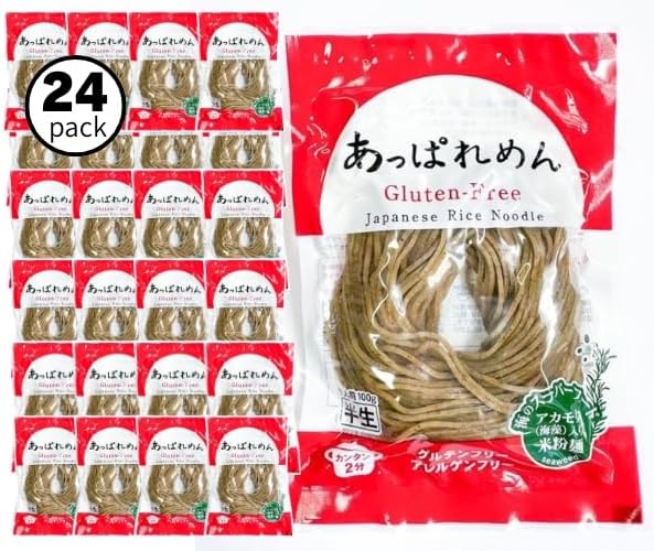 グルテンフリー 麺 米粉麺 【 無添加 アレルゲンフリー ！ アカモク × 国産米100% 】 パスタ グルテンフリーパスタ 米粉パスタ ラーメン フォー 米粉うどん そば