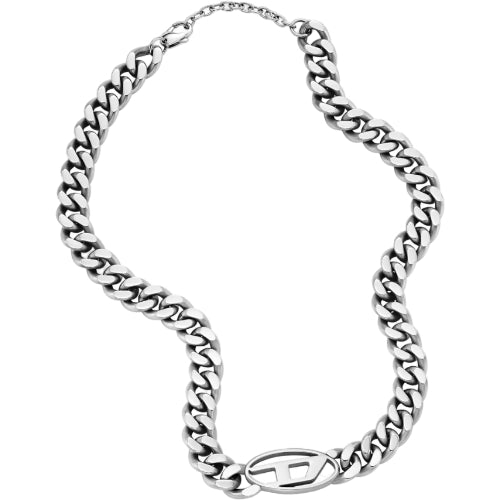 Diesel（ディーゼル）ステンレス製チェーンネックレス メンズ
