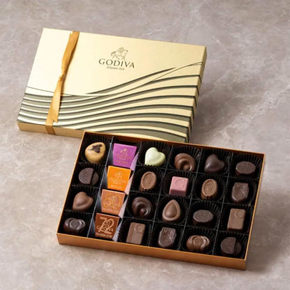 ゴディバ チョコ GODIVA ハートオブゴールドコレクション 6粒入 ギフトカード付 公式ショッパー付 バレンタイン プレゼント