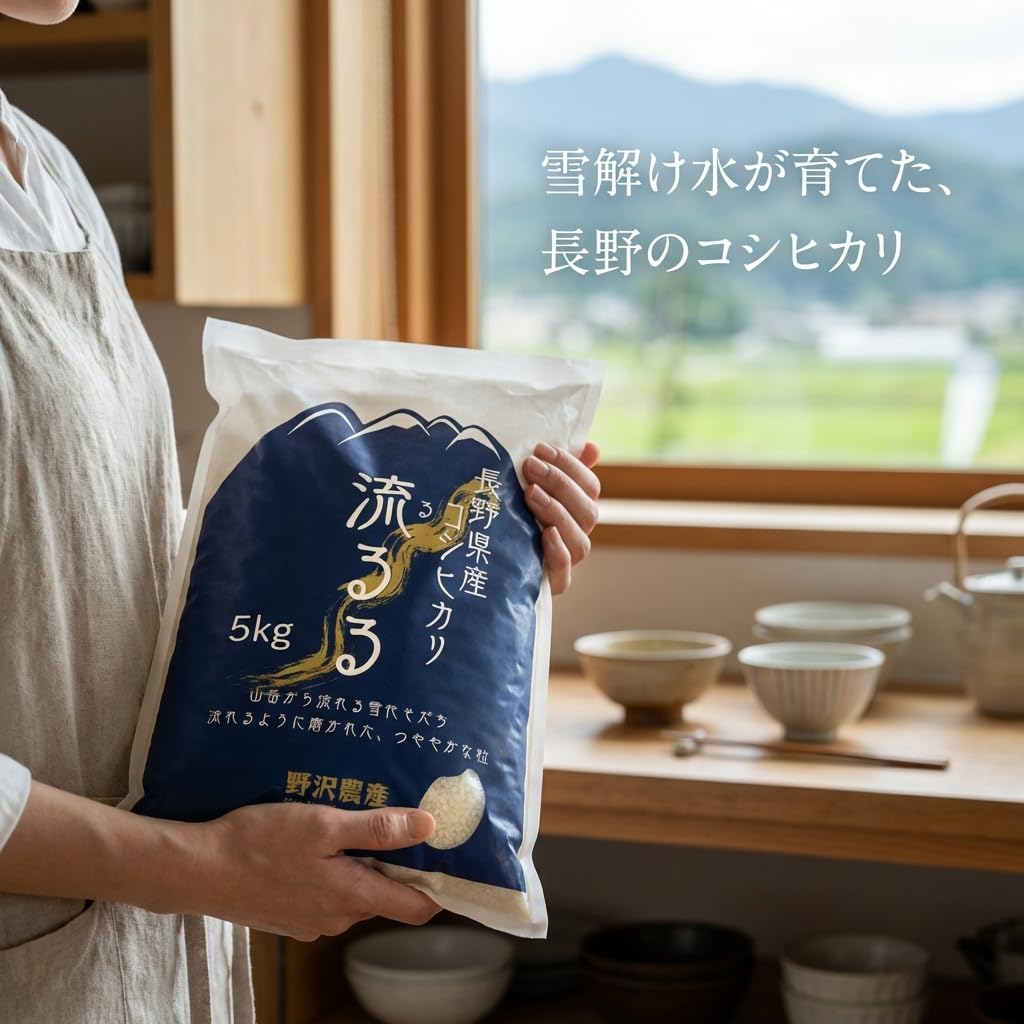野沢農産 米 コシヒカリ 長野県産 令和7年産 5kg 通常精米
