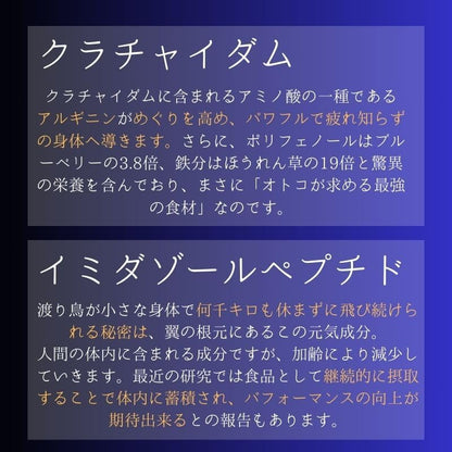 ファイターキング 闘王 60粒約1ヵ月分 公式ガイドブック付き [ クラチャイダム ハブ 山参 マカ 黒ゴマ イミダゾールペプチド ]