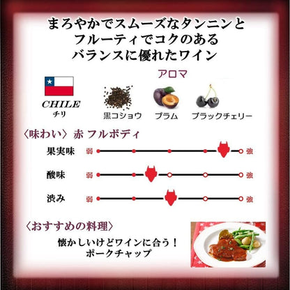 【 赤ワイン フルボディ チリ産 】 Casillero del Diablo ( カッシェロ デル ディアブロ ) レッド・ブレンド 750ml×6本