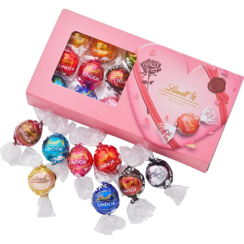 【 Lindt 公式】リンツ チョコレート テイスティングセット バレンタイン 個包装 ギフト ショッピングバッグS付