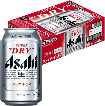 スーパードライ アサヒ ビール 350ml×24本 辛口<生>