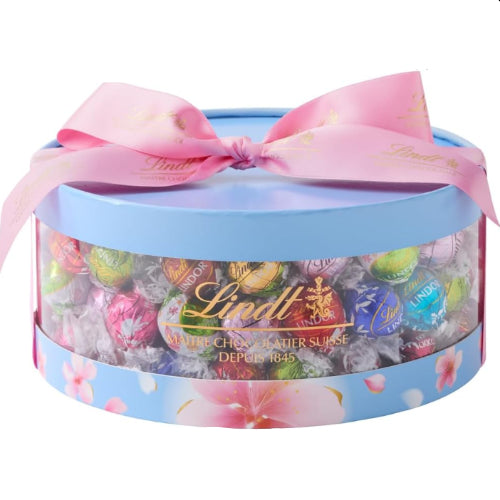 【 Lindt 公式】リンツ チョコレート リンドールギフトボックス 80個入 ホワイトデー お返し ギフト プレゼント ショッピングバッグL付