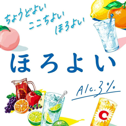 ほろよい ストロベリー&バニラ 350ml 24本 【甘酸っぱく華やかなフレーバー】 [サントリー チューハイ]