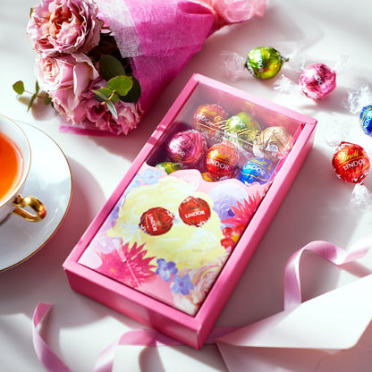 【 Lindt 公式】リンツ チョコレート リンドール ミニブーケボックス 母の日 ギフト 14個入