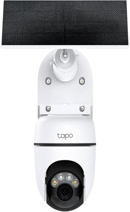 Tapo(タポ) 防犯カメラ 屋外 ソーラー 見守りカメラ スマホ対応 太陽光パネル付 2K 300万画素 360°パン/チルト AI検知 フルカラー IP65 防水防塵 双方向通話 Alexa/Google対応 TP-Link TC90 KIT