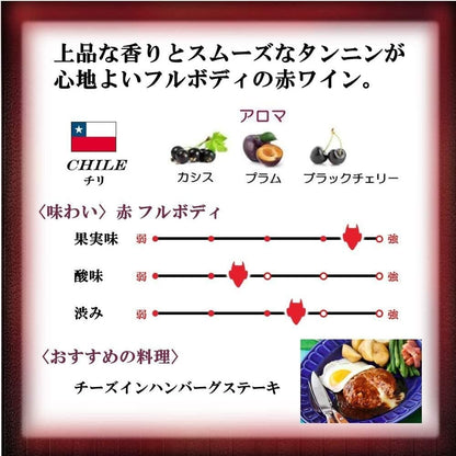 【 赤ワイン フルボディ チリ産 】 Casillero del Diablo ( カッシェロ デル ディアブロ ) カベルネ・ソーヴィニヨン 750ml×6本