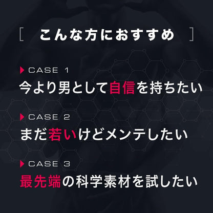 テストコアNO3 メンズパフォーマンスサポート ナイトプロテイン テストフェン サビート S7 アストラジン 先端成分5種配合サプリ カプセル 約30日分（1袋）