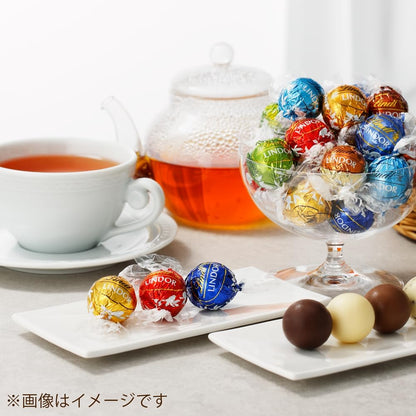 【Lindt公式】リンツ Lindt チョコレート リンドール 11種類アソート 母の日 ギフト 定番フレーバー 17個＋リンツ チョコウェイファー1個 2袋セット 個包装 リーフレット付 Lindt(リンツ)のストアを表示