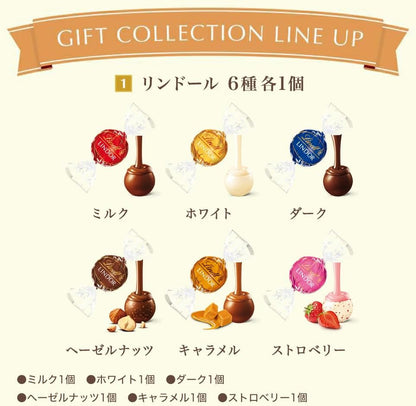 【Lindt公式】リンツ Lindt チョコレート ピック＆ミックス ギフトコレクション 母の日 ギフト 詰め合わせ 個包装 プレゼント 手提げ袋付き ショッピングバッグM付
