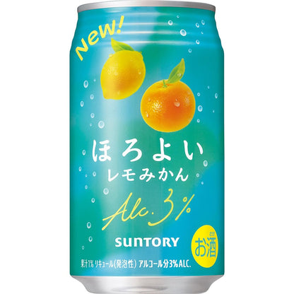 サントリー ほろよい 【レモみかん】 [ チューハイ 350ml x 24本 ]