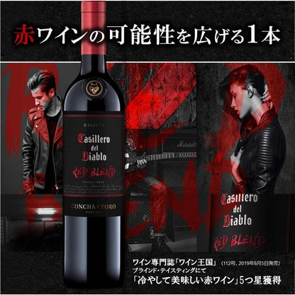 【 赤ワイン フルボディ チリ産 】 Casillero del Diablo ( カッシェロ デル ディアブロ ) レッド・ブレンド 750ml×6本