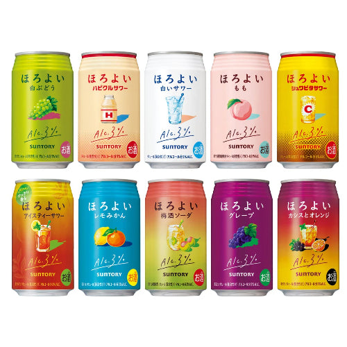 SPBC ほろよい 10種類のみくらべ オリジナルセット [ チューハイ 350ml×20本 ]