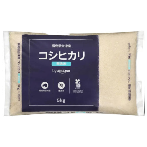 会津産 コシヒカリ 無洗米 5kg 令和7年産