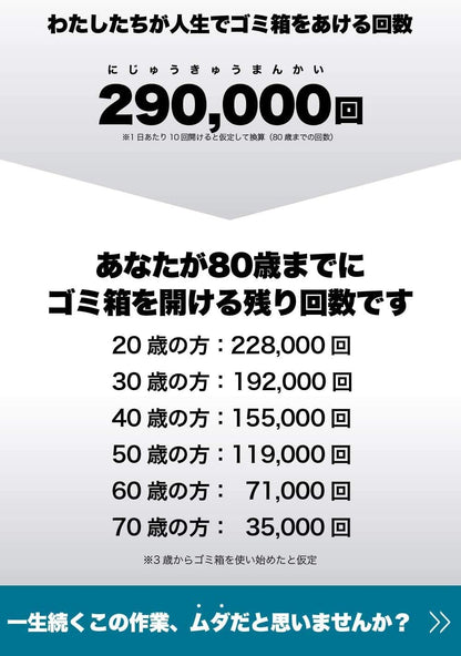 【ひらけ、ゴミ箱】ZitA CIRCLE ジータ サークル ゴミ箱 おしゃれ 45リットル 30リットル ダストボックス 自動 センサー (ホワイト)