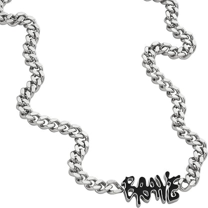 Diesel（ディーゼル）ステンレス製チェーンネックレス メンズ