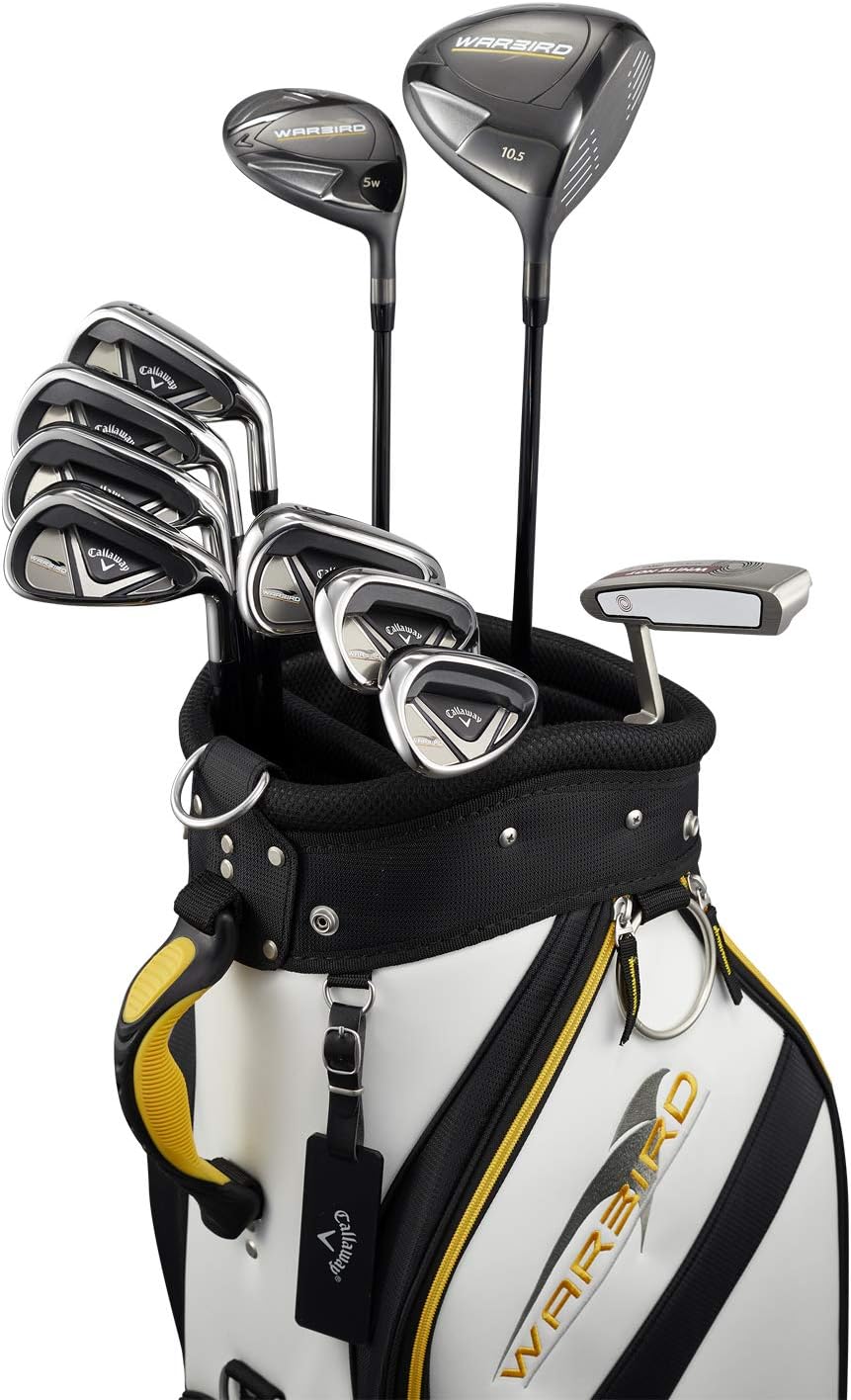 キャロウェイ (Callaway) クラブセット メンズ WARBIRD (10本セット, キャディバック, ヘッドカバー 付き)