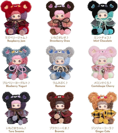 TOP TOY × MayMei「クマのビスケット」シリーズ ぬいぐるみ ペンダント【1ピース】ガチャガチャ ブラインド ボックス フィギュア プラモデル プレミアム おもちゃソフビ 誕生日 プレゼント オリジナル キャラクター クリスマス ギフト コレクター向け