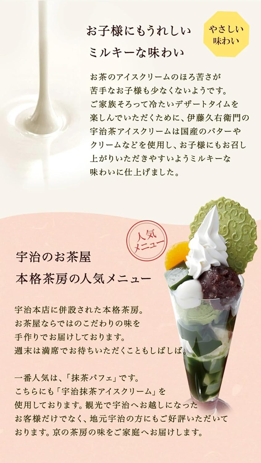 伊藤久右衛門  スイーツ 宇治抹茶 パフェアイスバー 5個入 5種のフレーバー ギフト 誕生日 プレゼント