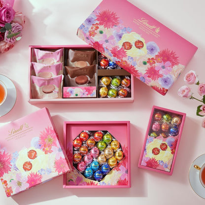 【 Lindt 公式】リンツ チョコレート リンドール ミニブーケボックス 母の日 ギフト 14個入
