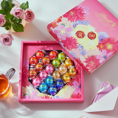 【 Lindt 公式】リンツ チョコレート リンドール ブーケボックス 母の日 ギフト 20個入