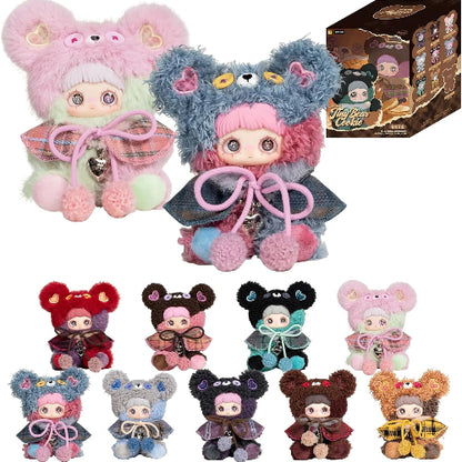 TOP TOY × MayMei「クマのビスケット」シリーズ ぬいぐるみ ペンダント【1ピース】ガチャガチャ ブラインド ボックス フィギュア プラモデル プレミアム おもちゃソフビ 誕生日 プレゼント オリジナル キャラクター クリスマス ギフト コレクター向け