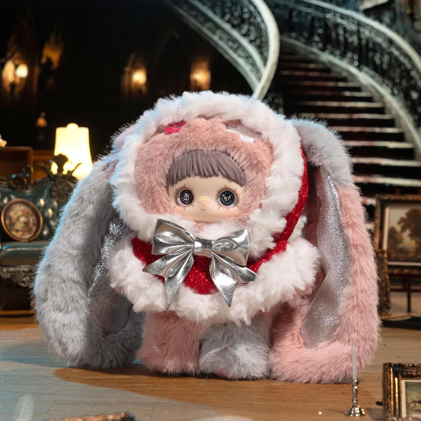 TOP TOY × MayMei「冬のへんてこ」シリーズ ぬいぐるみ ペンダント【1ピース】ガチャガチャ ブラインド ボックス フィギュア プラモデル プレミアム おもちゃソフビ 誕生日 プレゼント オリジナル キャラクター クリスマス ギフト コレクター向け