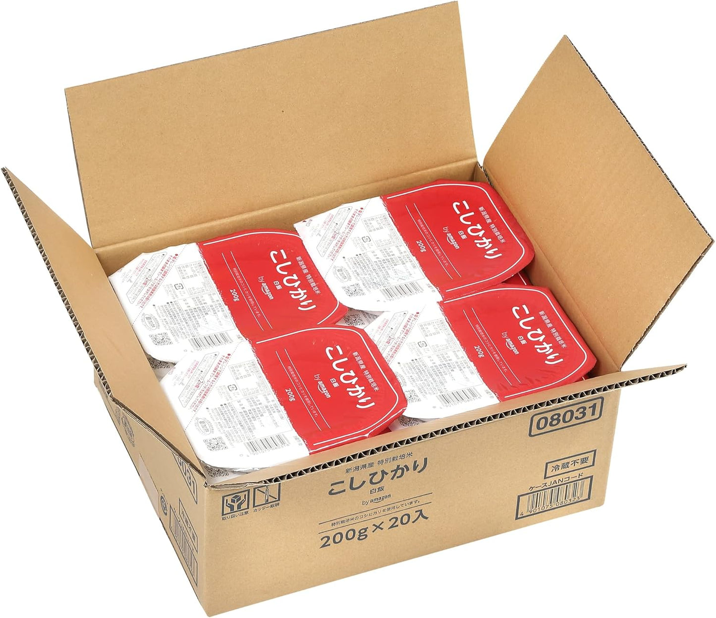 ックご飯 新潟県産こしひかり 200g×20個(白米) 特別栽培米