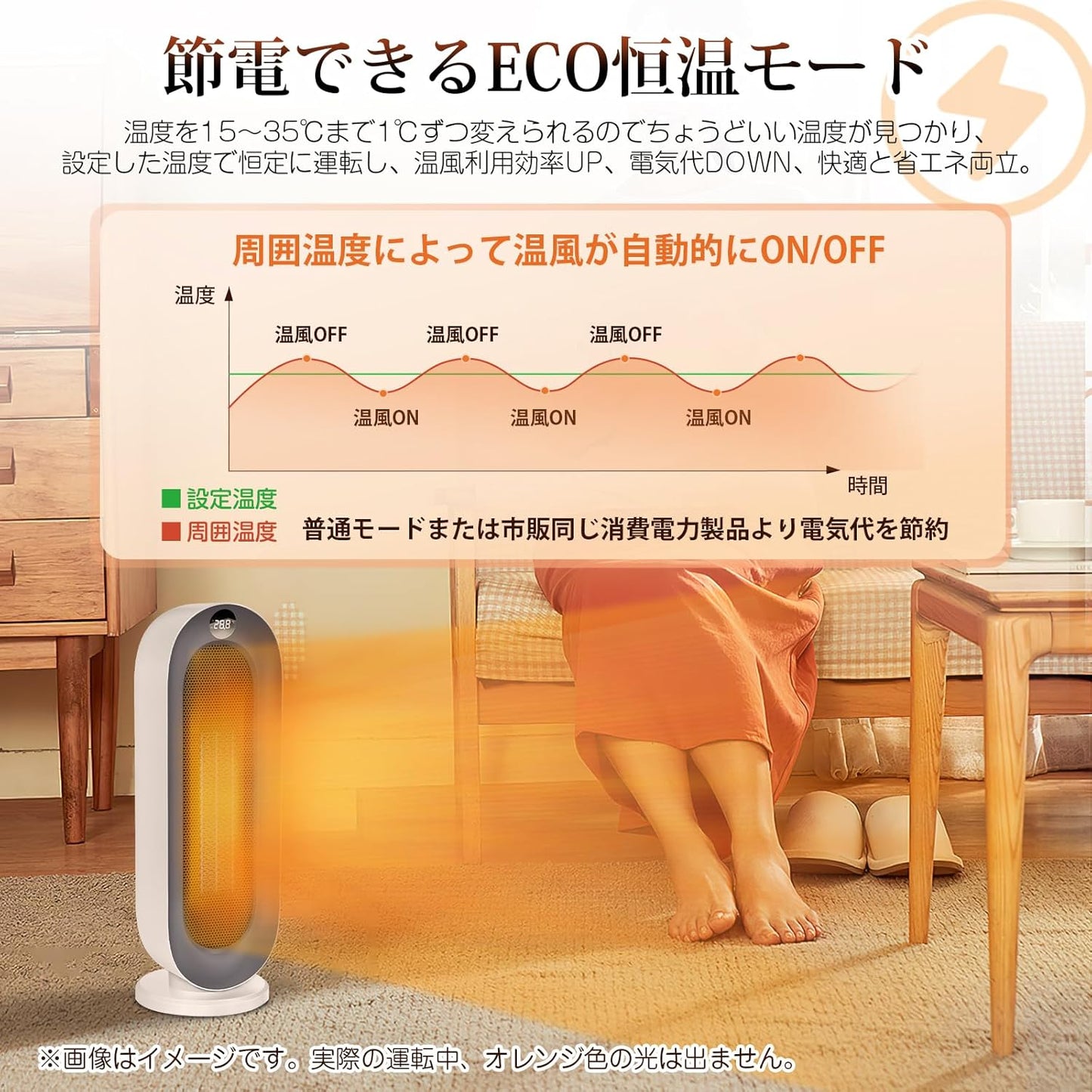 『2025冬新型』 セラミックヒーター 【ECO知能恒温 節電対策】 セラミックファンヒーター 暖房器具 省エネ 電気 首振り 3段階温度調整 800W/1200W 切り忘れ防止 二重過熱保護 転倒OFF タイマー機能 リモコン付き 大風量 速暖 電気ストーブ 電気ヒーター 足元 スリム タワー 脱衣所 寝室 トイレ 日本語取扱説明書 8畳 S720 クリーム