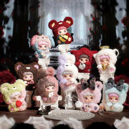 TOP TOY × MayMei「愛とロマンス」シリーズ ぬいぐるみ ペンダント【1ピース】ガチャガチャ ブラインド ボックス フィギュア プラモデル プレミアム おもちゃソフビ 誕生日 プレゼント オリジナル キャラクター クリスマス ギフト コレクター向け
