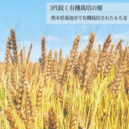 高野さんちの農産物 有機農場 高野さんちの無農薬・無化学肥料栽培もち麦 300g