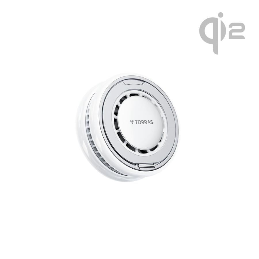 Torras - Ostand PolarCircle Qi2 冷却機能 MagSafe対応充電器 急速充電器 スマホ充電器 携帯充電器 チャージャー ケーブル充電 トーラス正規品　PSE認証
