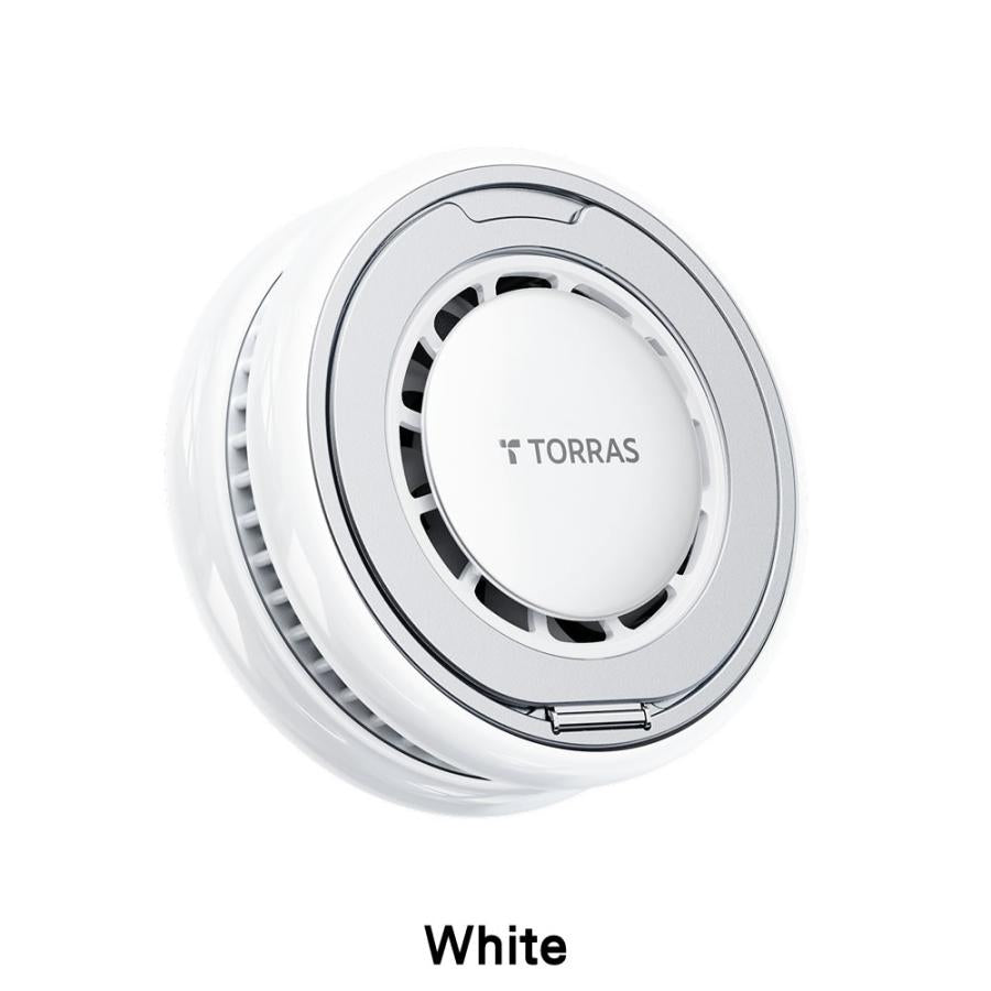 Torras - Ostand PolarCircle Qi2 冷却機能 MagSafe対応充電器 急速充電器 スマホ充電器 携帯充電器 チャージャー ケーブル充電 トーラス正規品　PSE認証